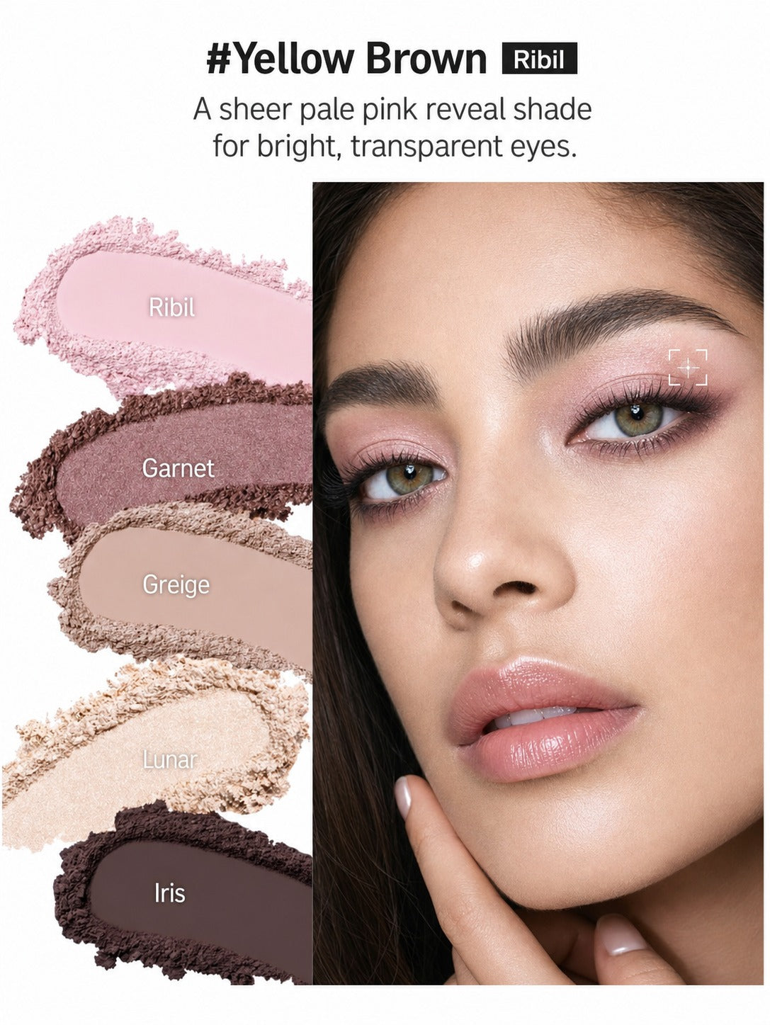 JUNGSAEMMOOL Artist Eye Palette — 4 Warm Shades