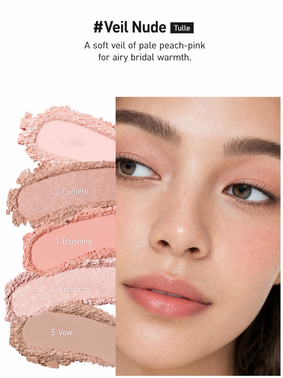 JUNGSAEMMOOL Artist Eye Palette — 4 Warm Shades
