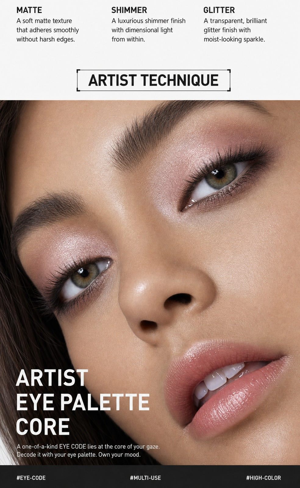 JUNGSAEMMOOL Artist Eye Palette — 4 Warm Shades
