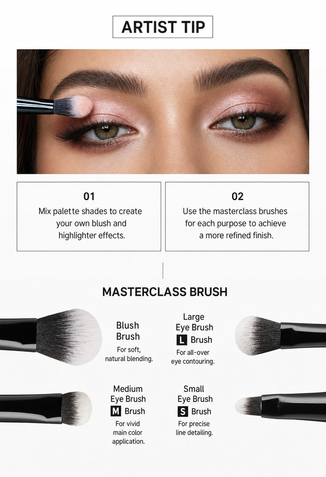 JUNGSAEMMOOL Artist Eye Palette — 4 Warm Shades